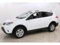 Super White 2015 Toyota RAV4 LE Exterior