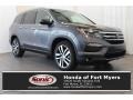 2017 Modern Steel Metallic Honda Pilot Elite AWD  photo #1