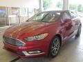 2017 Ruby Red Ford Fusion SE  photo #4