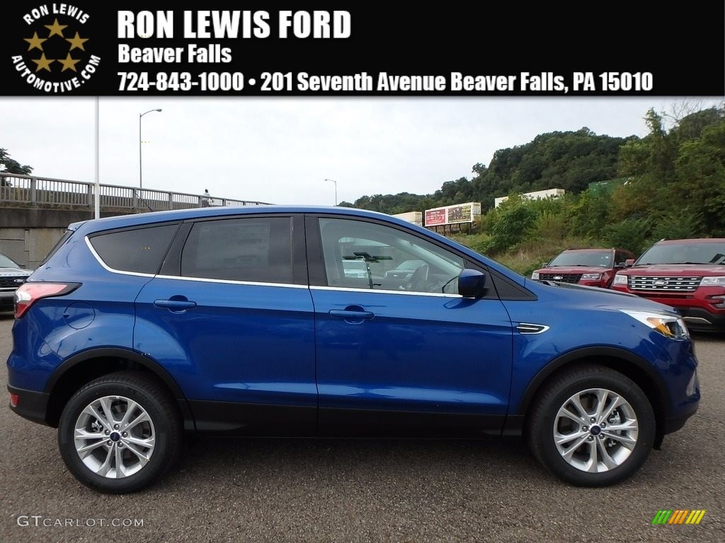 2017 Escape SE 4WD - Lightning Blue / Charcoal Black photo #1