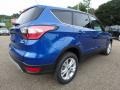 2017 Lightning Blue Ford Escape SE 4WD  photo #2