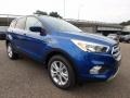 2017 Lightning Blue Ford Escape SE 4WD  photo #9