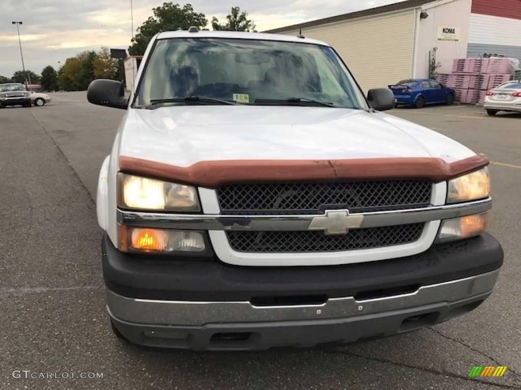 2005 Silverado 1500 Z71 Crew Cab 4x4 - Summit White / Medium Gray photo #2