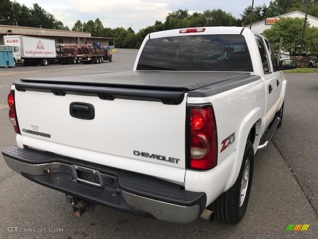 2005 Silverado 1500 Z71 Crew Cab 4x4 - Summit White / Medium Gray photo #4