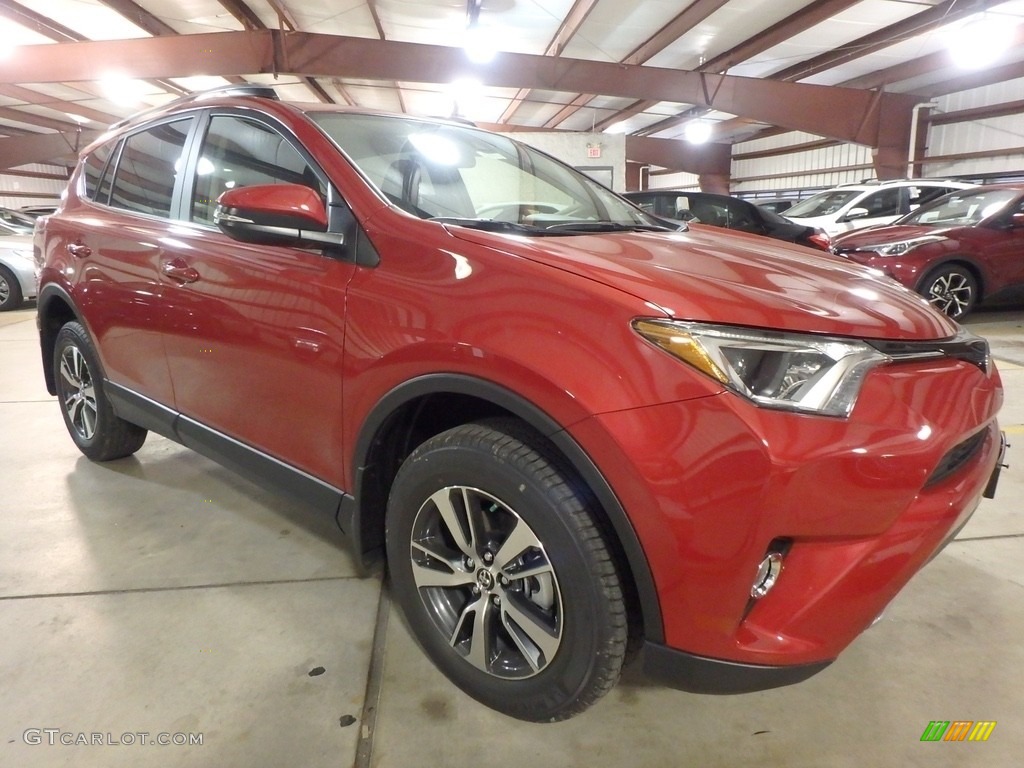 2017 RAV4 XLE - Barcelona Red Metallic / Black photo #1