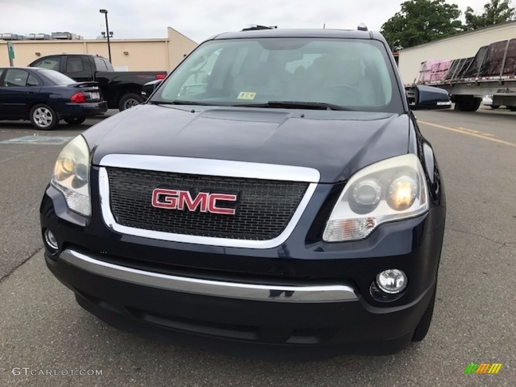2007 Acadia SLT AWD - Deep Blue Metallic / Titanium photo #2