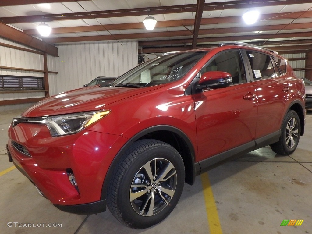 Barcelona Red Metallic 2017 Toyota RAV4 XLE Exterior Photo #122549340