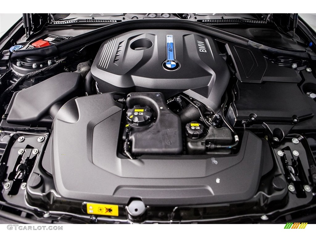 2018 3 Series 330e iPerformance Sedan - Black Sapphire Metallic / Black photo #8
