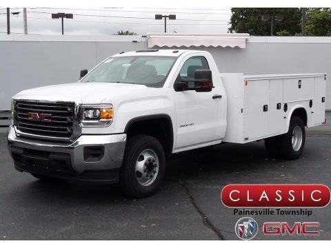 2017 GMC Sierra 3500HD Regular Cab Utility Truck Data, Info and Specs