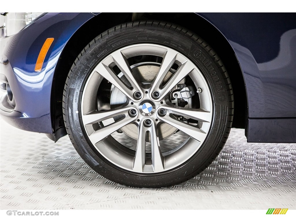2017 3 Series 330i Sedan - Imperial Blue Metallic / Black photo #9