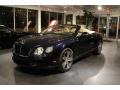 Black Sapphire Metallic 2013 Bentley Continental GTC V8 
