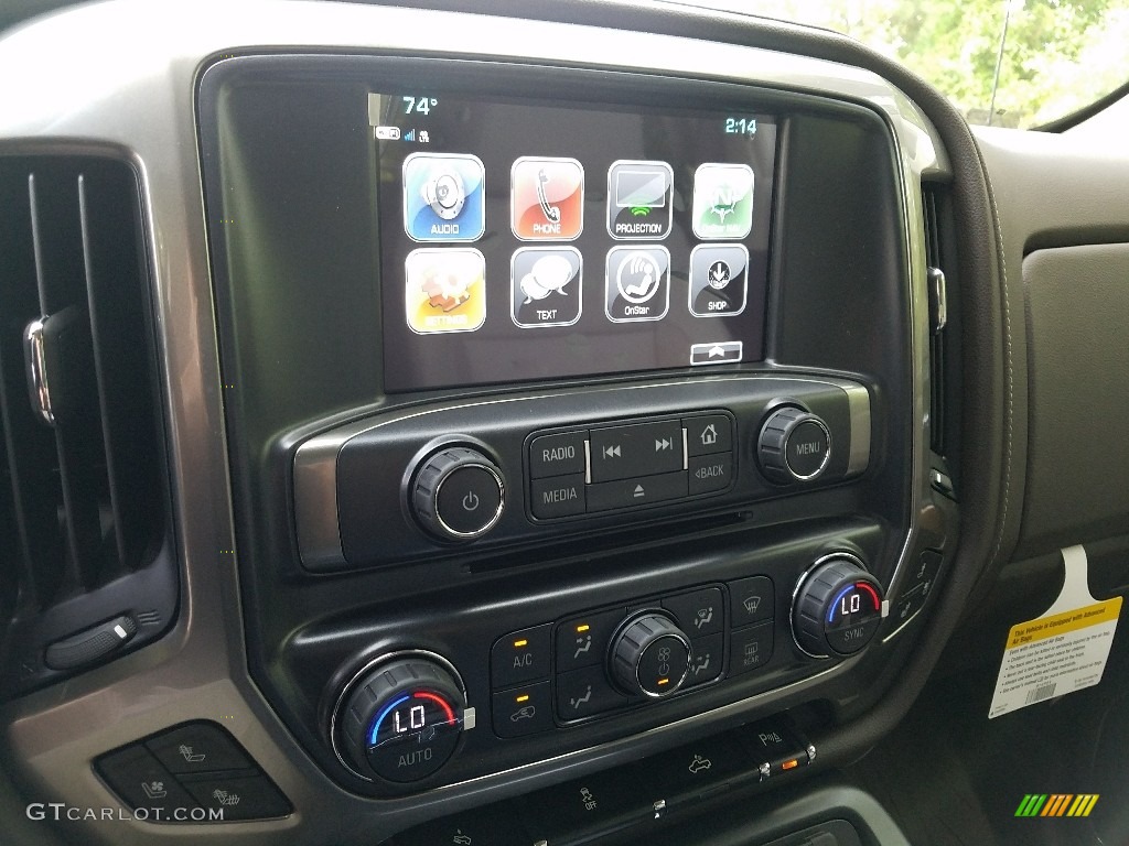 2018 Chevrolet Silverado 1500 LTZ Crew Cab 4x4 Controls Photo #122552409