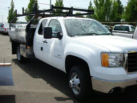2009 GMC Sierra 3500HD Extended Cab 4x4 Chassis Commercial Data, Info and Specs