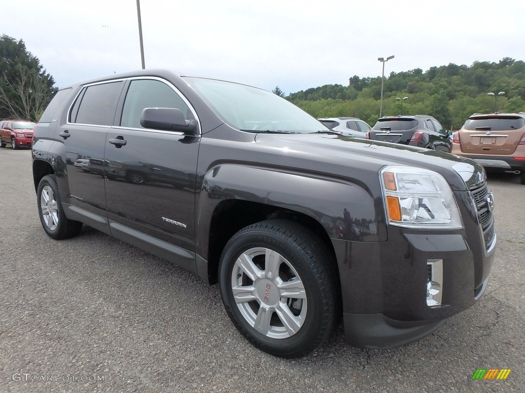 Iridium Metallic 2014 GMC Terrain SLE AWD Exterior Photo #122553411