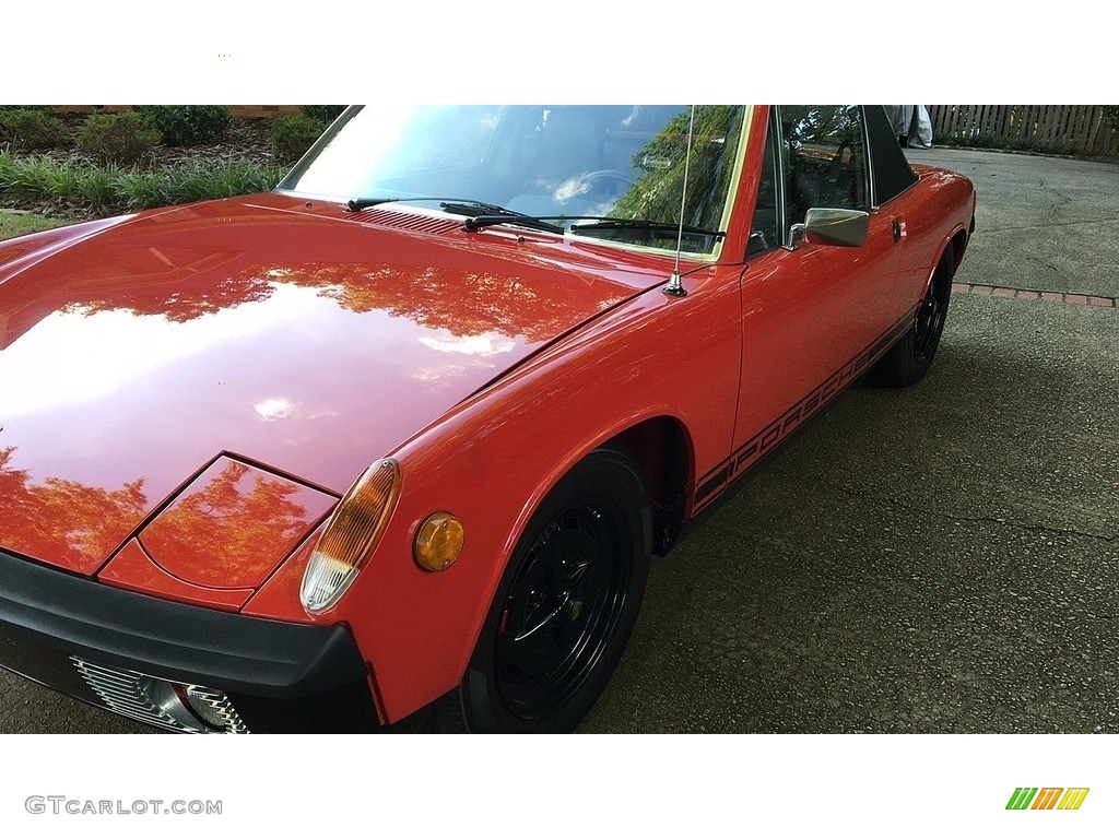 Guards Red 1974 Porsche 914 1.8 Exterior Photo #122553435