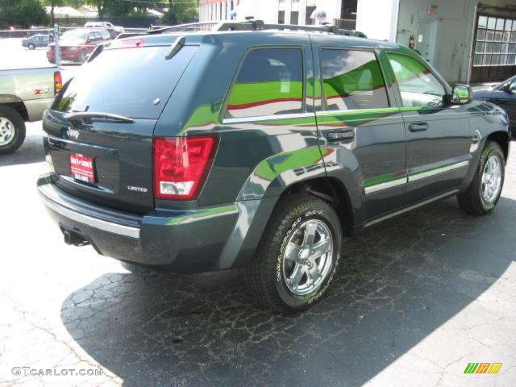 2005 Grand Cherokee Limited 4x4 - Deep Beryl Green Pearl / Medium Slate Gray photo #9