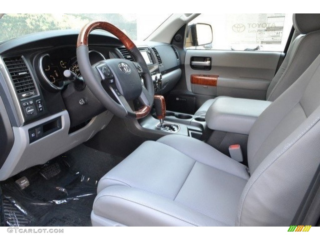 Graphite Interior 2018 Toyota Sequoia Platinum 4x4 Photo #122553699