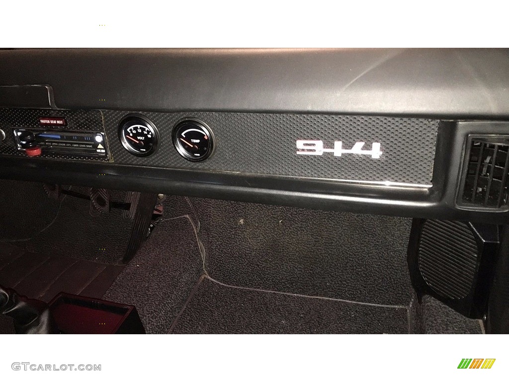 1974 Porsche 914 1.8 Black Dashboard Photo #122553774