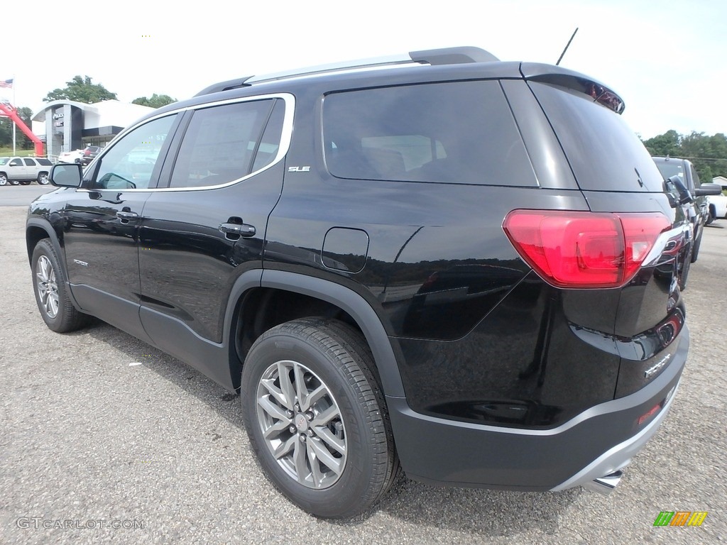 2018 Acadia SLE AWD - Ebony Twilight Metallic / Jet Black photo #7