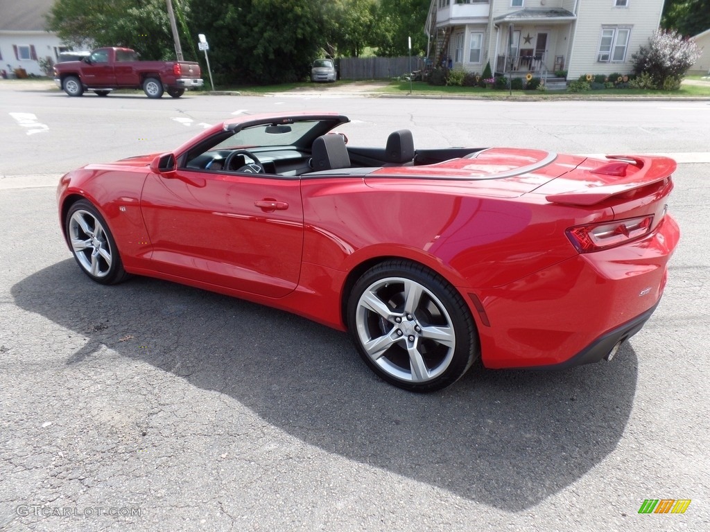 2017 Camaro SS Convertible - Red Hot / Jet Black photo #5