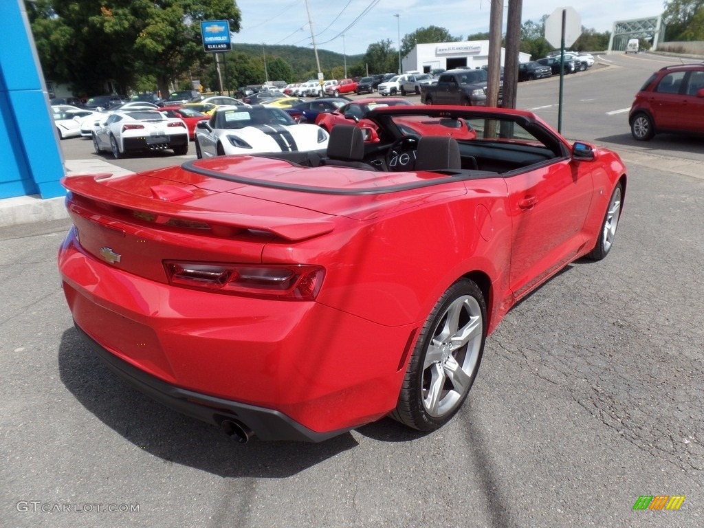 2017 Camaro SS Convertible - Red Hot / Jet Black photo #8