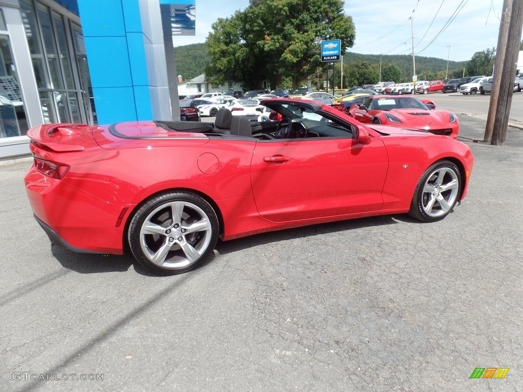 2017 Camaro SS Convertible - Red Hot / Jet Black photo #9