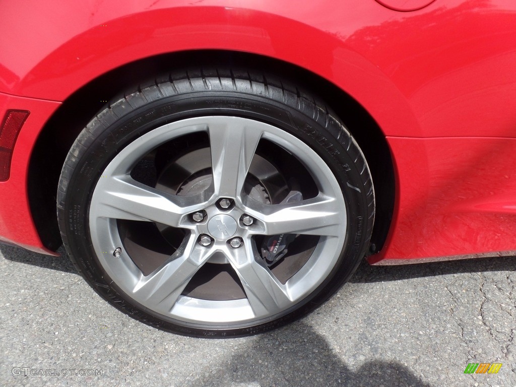 2017 Camaro SS Convertible - Red Hot / Jet Black photo #10
