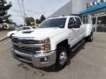 Summit White - Silverado 3500HD LT Crew Cab Dual Rear Wheel 4x4 Photo No. 3