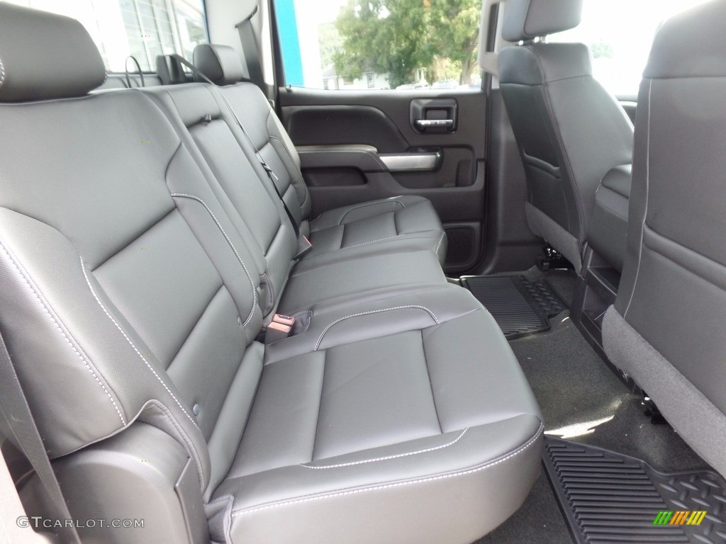 Jet Black Interior 2018 Chevrolet Silverado 3500HD LT Crew Cab Dual Rear Wheel 4x4 Photo #122557692