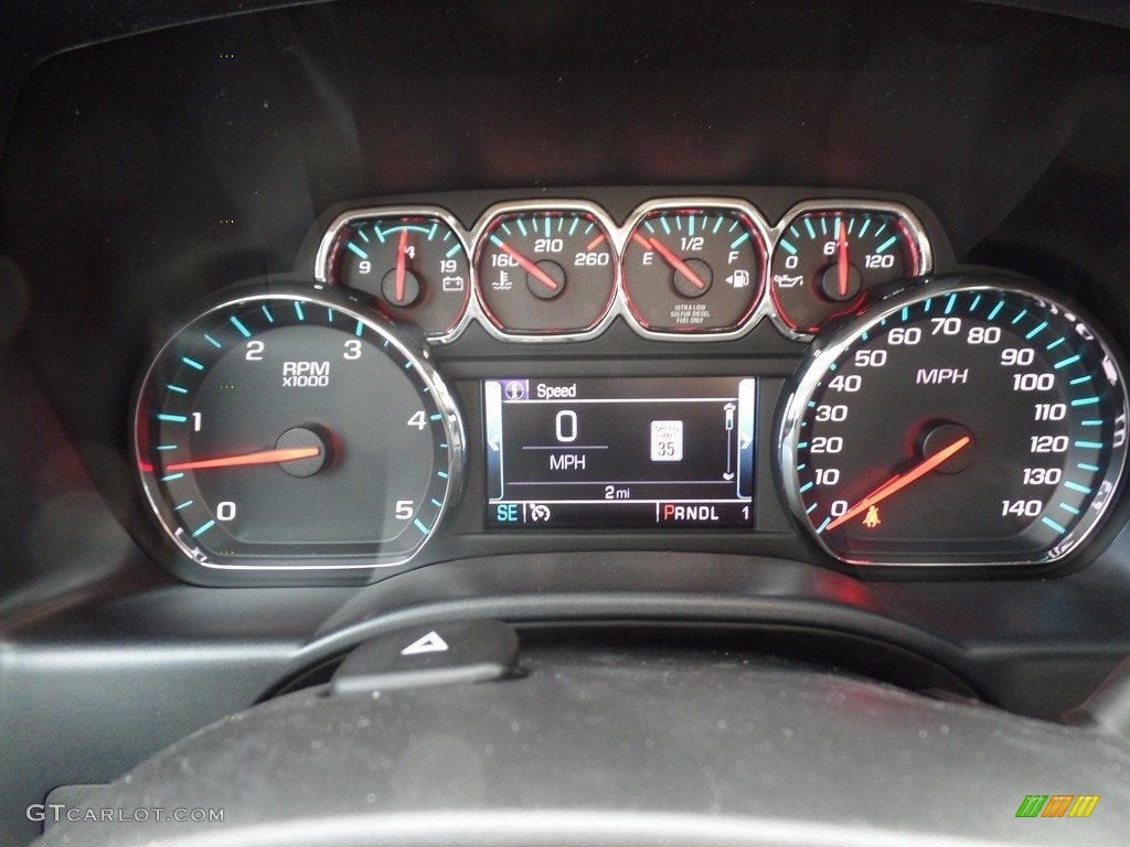 2018 Chevrolet Silverado 3500HD LT Crew Cab Dual Rear Wheel 4x4 Gauges Photo #122557830