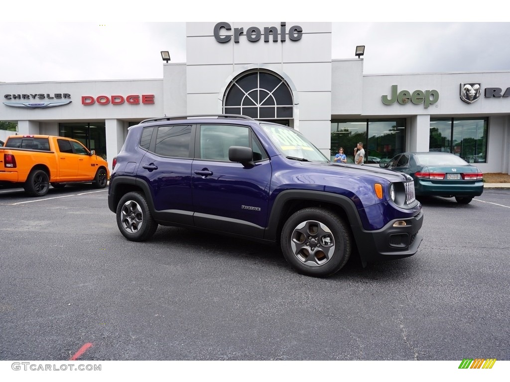 2017 Renegade Sport - Jetset Blue / Black photo #1