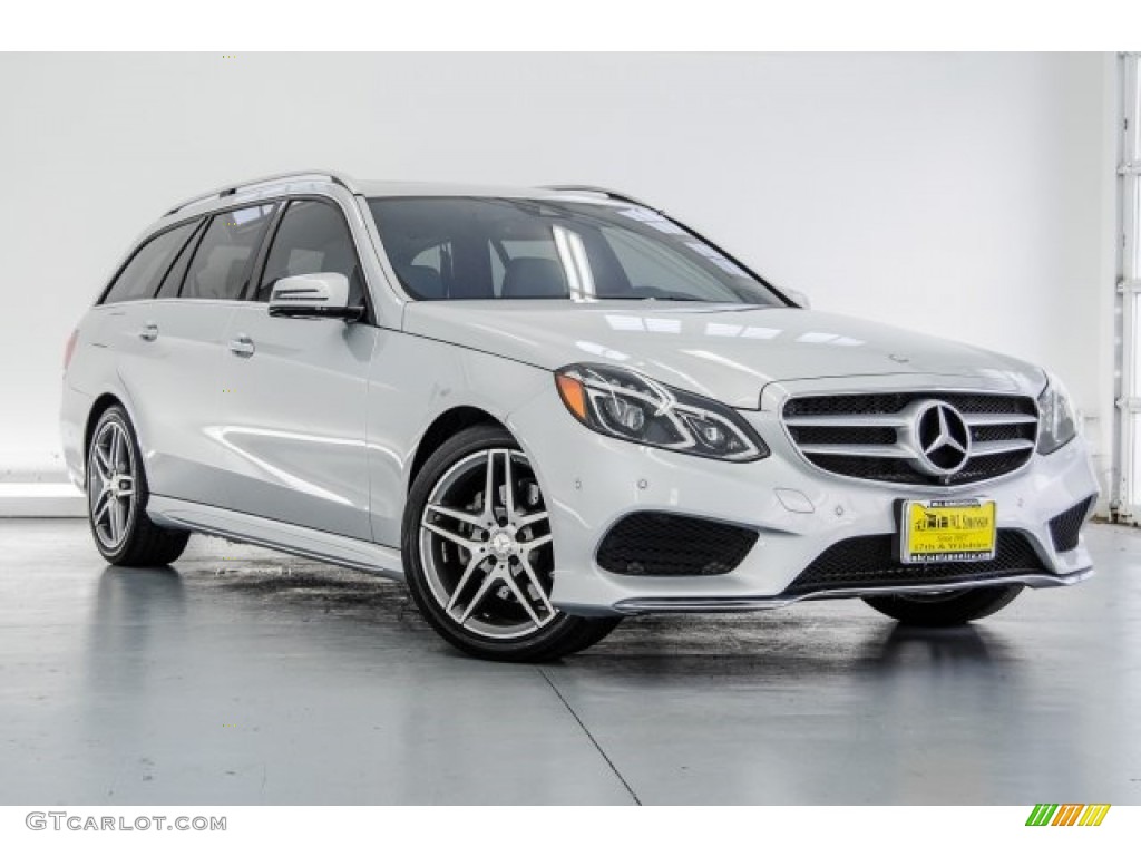 2015 E 350 4Matic Wagon - Iridium Silver Metallic / Crystal Grey/Seashell Grey photo #12