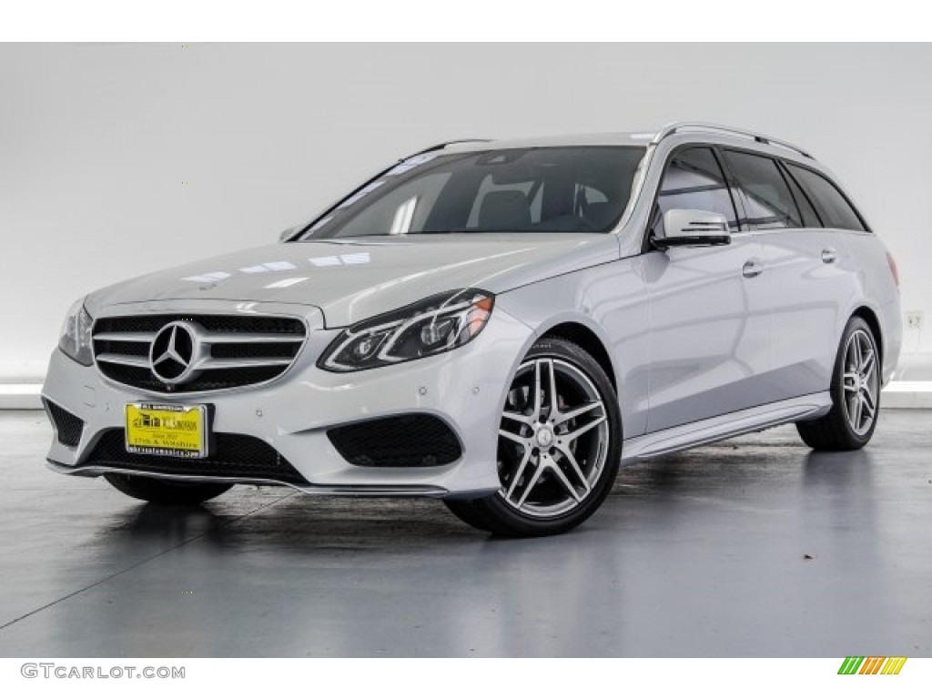 2015 E 350 4Matic Wagon - Iridium Silver Metallic / Crystal Grey/Seashell Grey photo #14