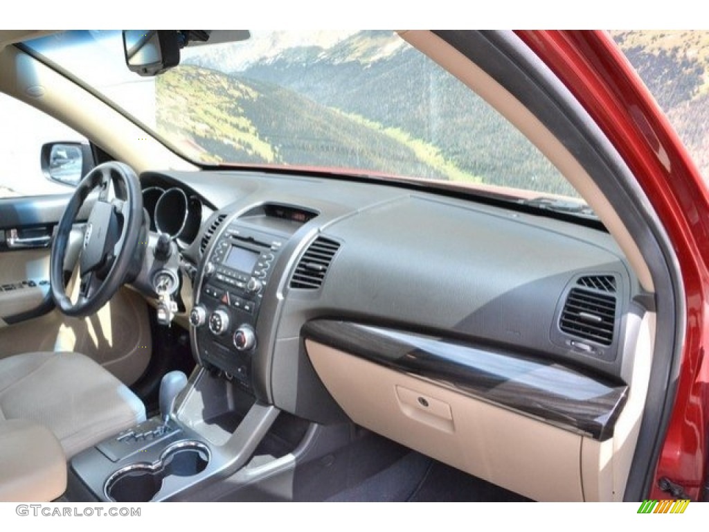 2011 Sorento LX - Spicy Red / Gray photo #16