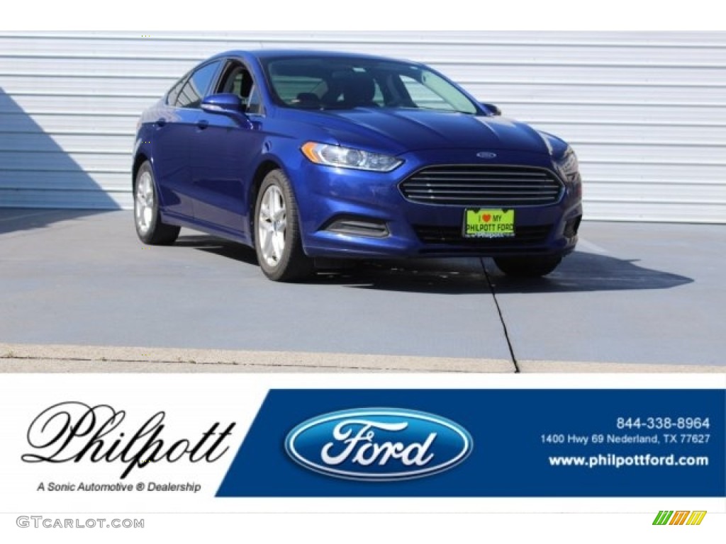 Deep Impact Blue Metallic Ford Fusion