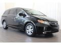 2014 Crystal Black Pearl Honda Odyssey EX  photo #2