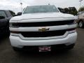 Summit White - Silverado 1500 Custom Crew Cab Photo No. 2