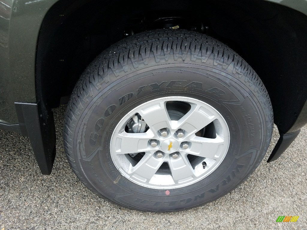 2018 Colorado WT Extended Cab - Deepwood Green Metallic / Jet Black/Dark Ash photo #3