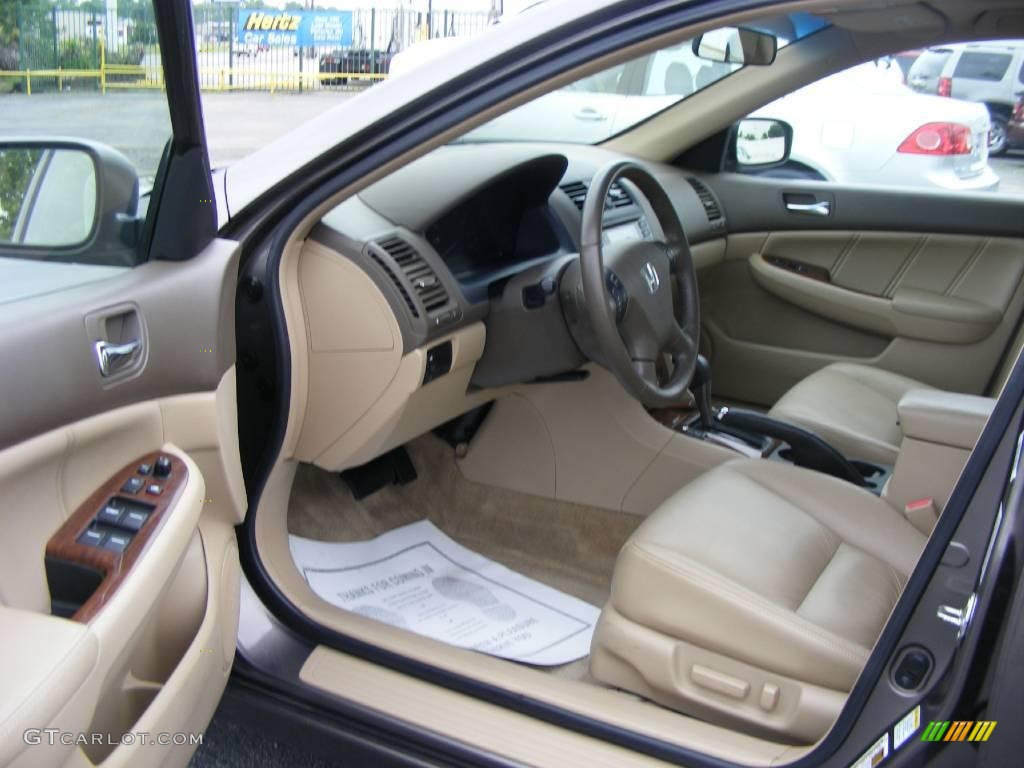 2007 Accord EX-L Sedan - Carbon Bronze Pearl / Ivory photo #5