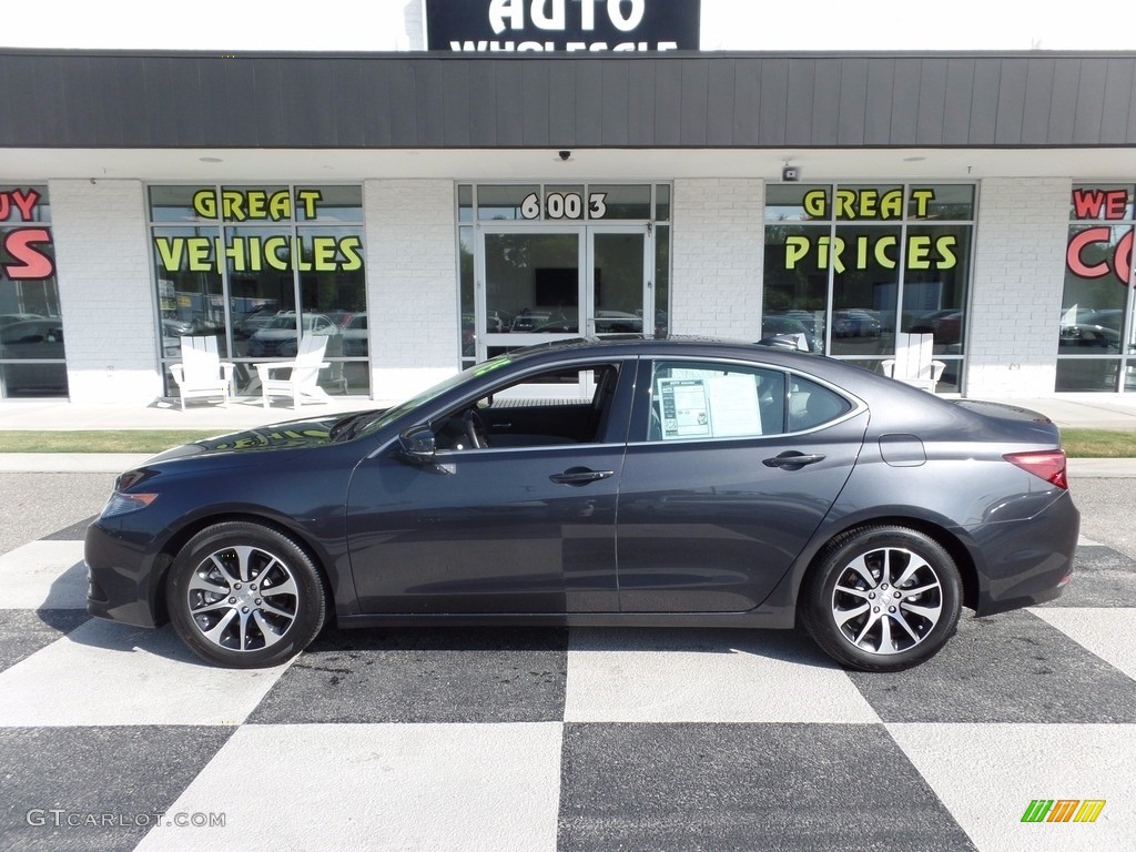 2015 TLX 2.4 - Graphite Luster Metallic / Graystone photo #1