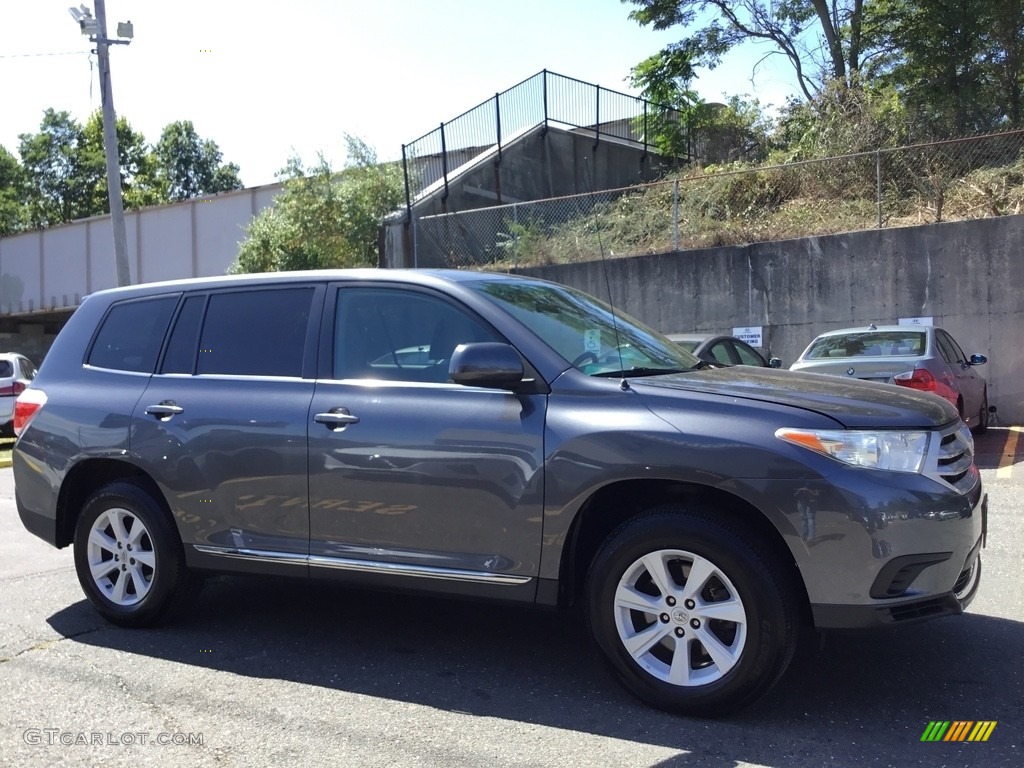 2012 Highlander V6 4WD - Magnetic Gray Metallic / Sand Beige photo #3