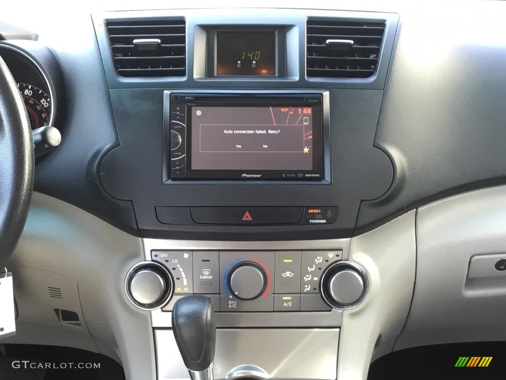 2012 Highlander V6 4WD - Magnetic Gray Metallic / Sand Beige photo #14