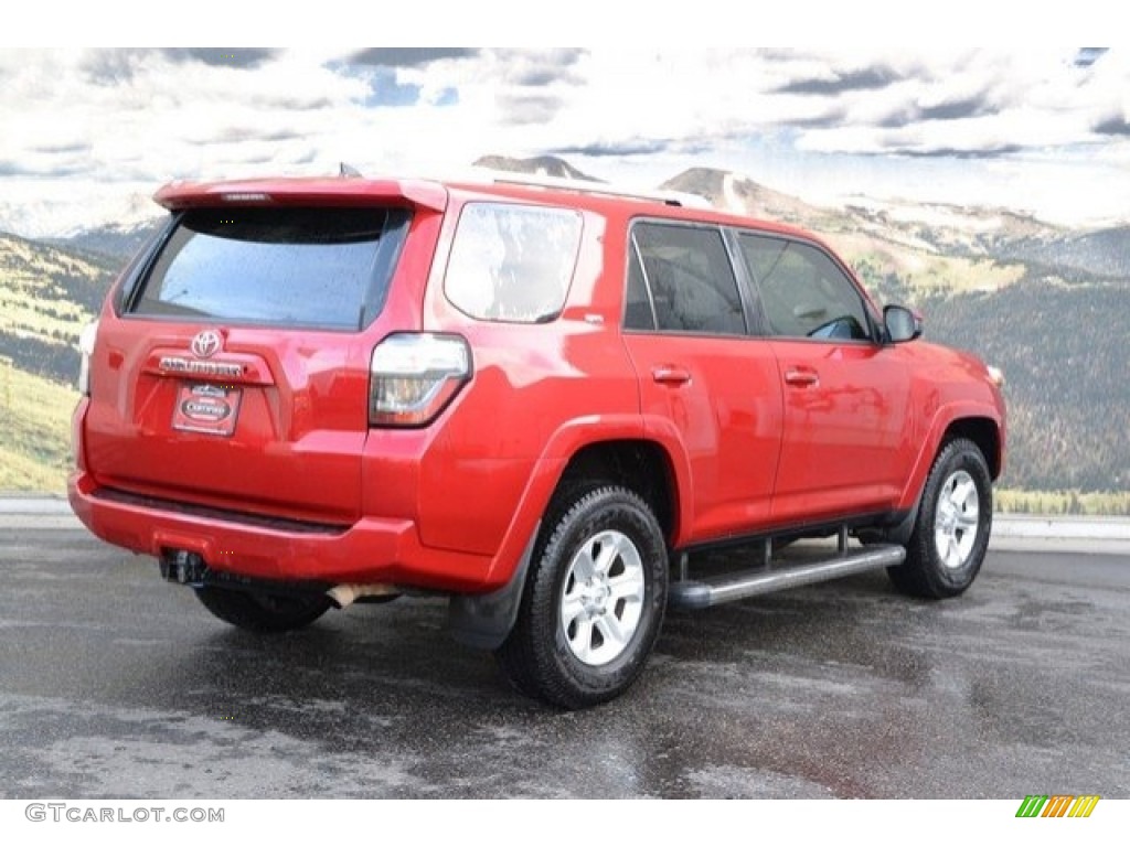 2014 4Runner SR5 4x4 - Barcelona Red Metallic / Black photo #3