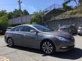 2014 Harbor Gray Metallic Hyundai Sonata SE  photo #3