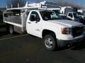 2008 Summit White GMC Sierra 3500HD Regular Cab Chassis Commercial  photo #1