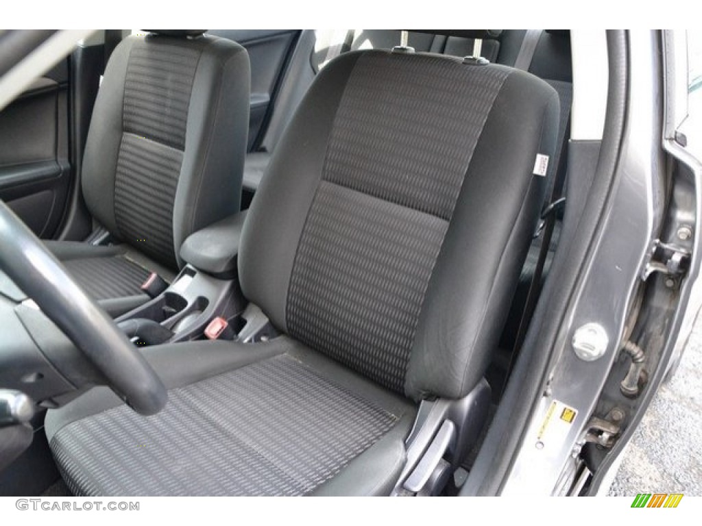 2013 Lancer ES - Mercury Gray Pearl / Black photo #12