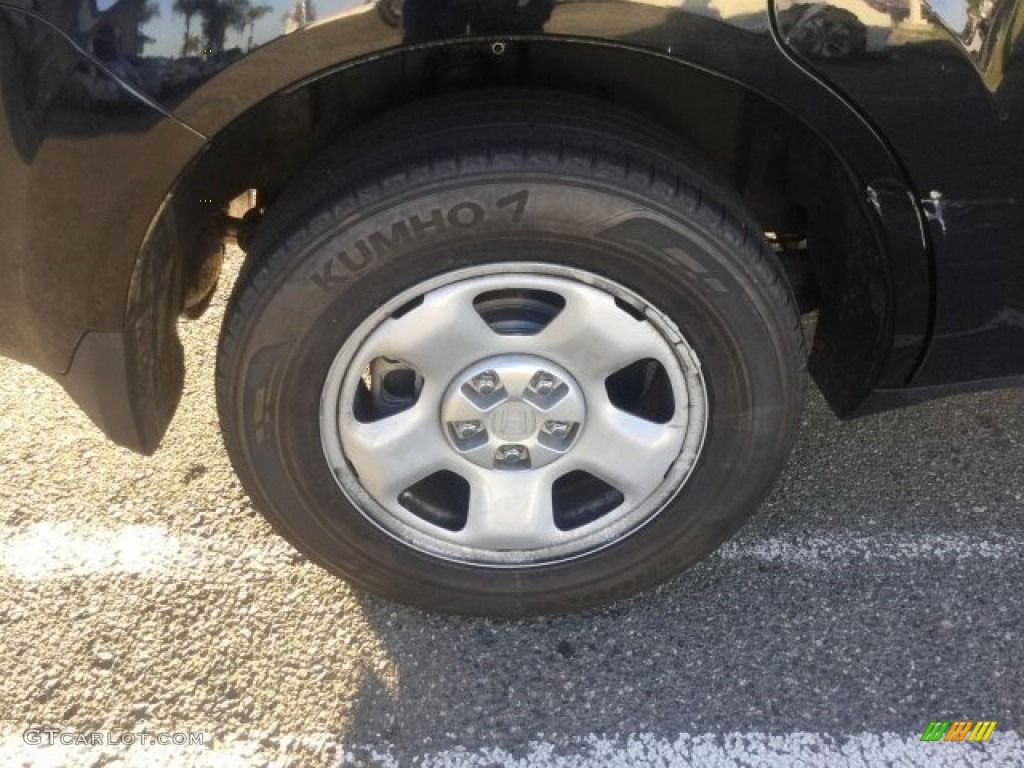 2015 Pilot LX - Crystal Black Pearl / Gray photo #4