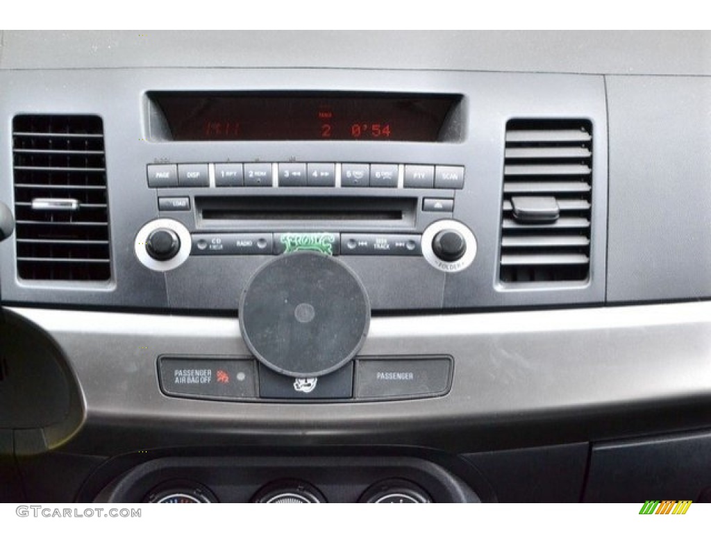 2013 Lancer ES - Mercury Gray Pearl / Black photo #14