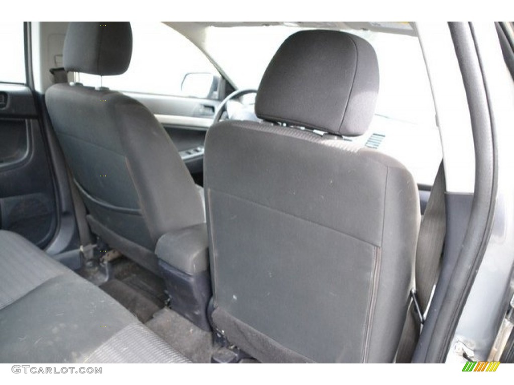 2013 Lancer ES - Mercury Gray Pearl / Black photo #20