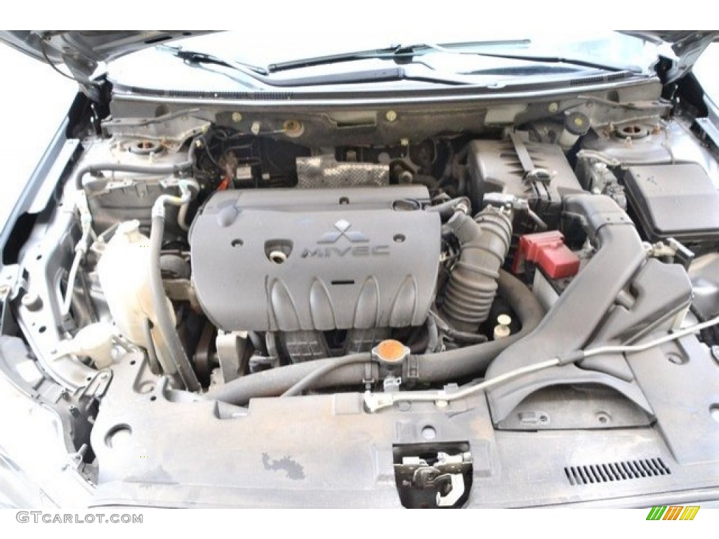 2013 Lancer ES - Mercury Gray Pearl / Black photo #27